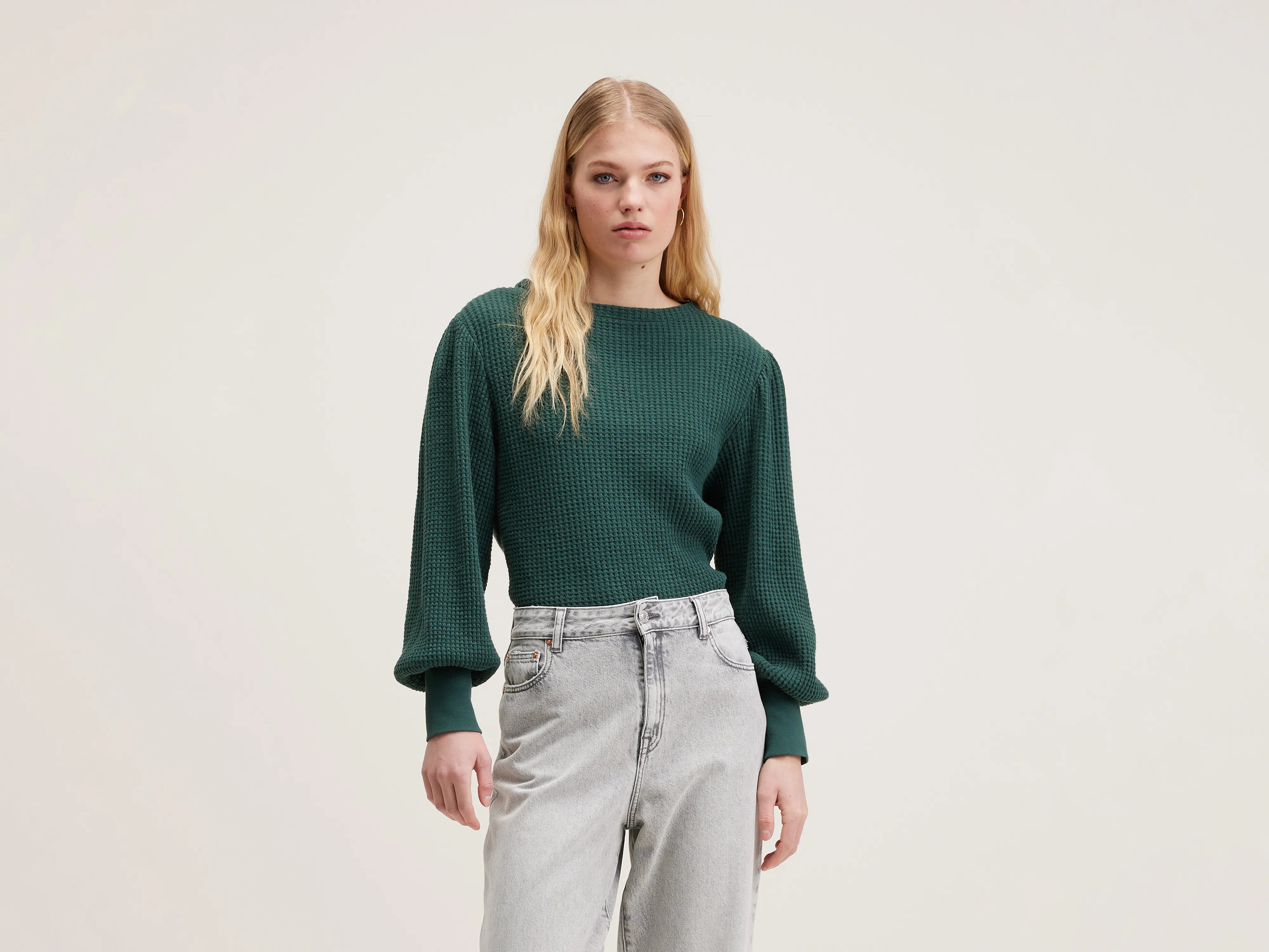 Milie long-sleeve t-shirt (242 / W / HUNTER)